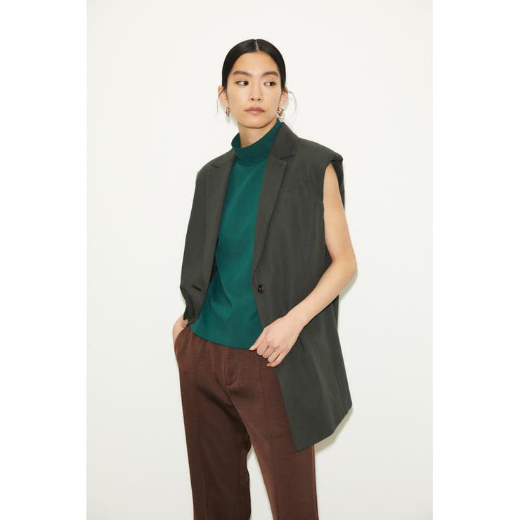 COTTON LINEN ベスト | SLY OUTLET | 詳細画像2 