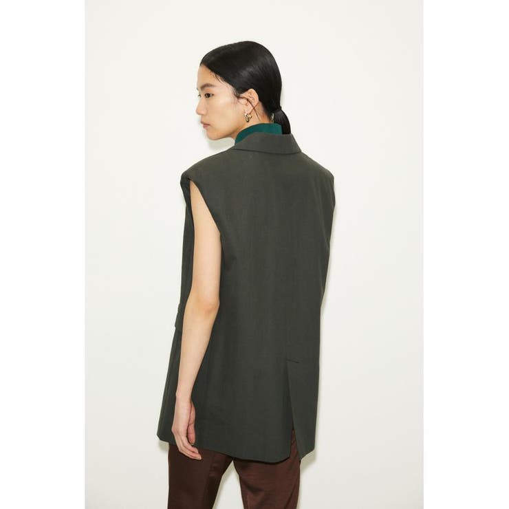 COTTON LINEN ベスト | SLY OUTLET | 詳細画像5 