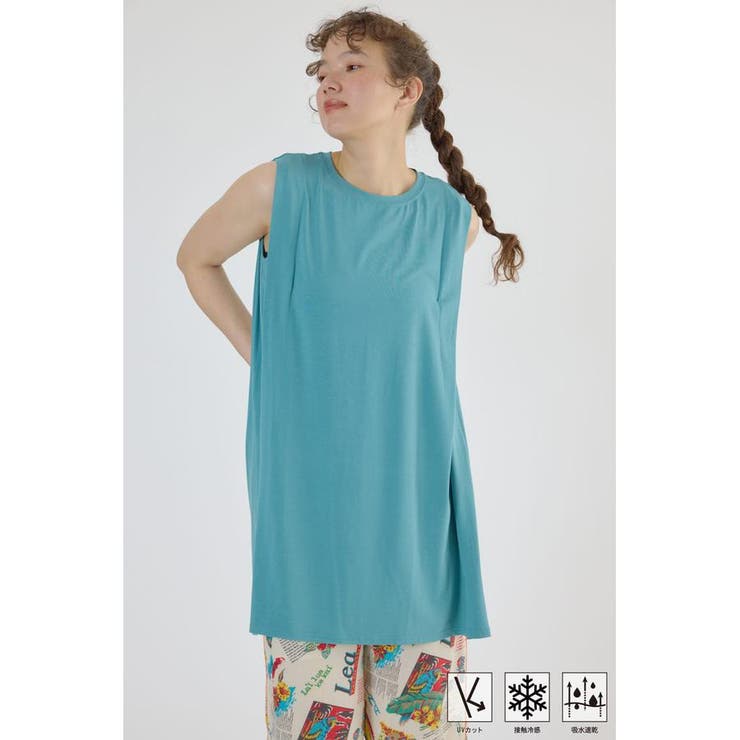 D/SAX3 | T/F ノースリーブチュニック | RODEO CROWNS WIDE BOWL