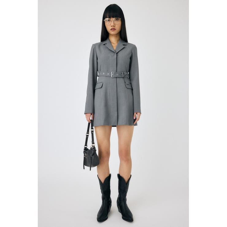 LONG SLEEVE BLAZER ミニドレス | MOUSSY OUTLET | 詳細画像18 