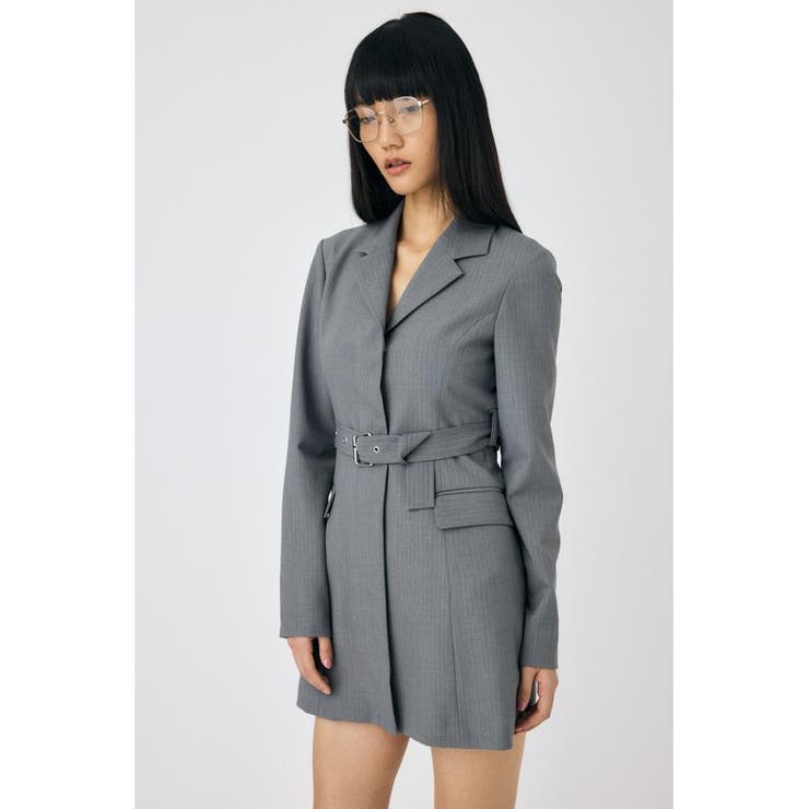 LONG SLEEVE BLAZER ミニドレス | MOUSSY OUTLET | 詳細画像19 