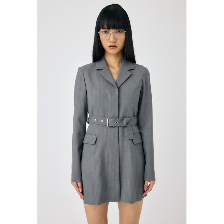LONG SLEEVE BLAZER ミニドレス | MOUSSY OUTLET | 詳細画像21 