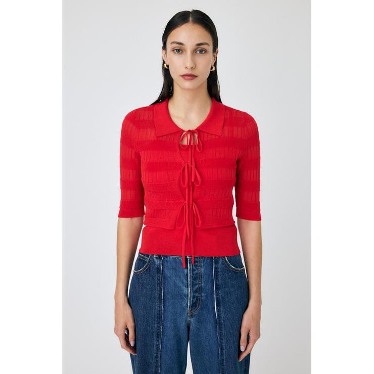 KNIT CAMI & RIBBON シャツセット | MOUSSY OUTLET | 詳細画像11 