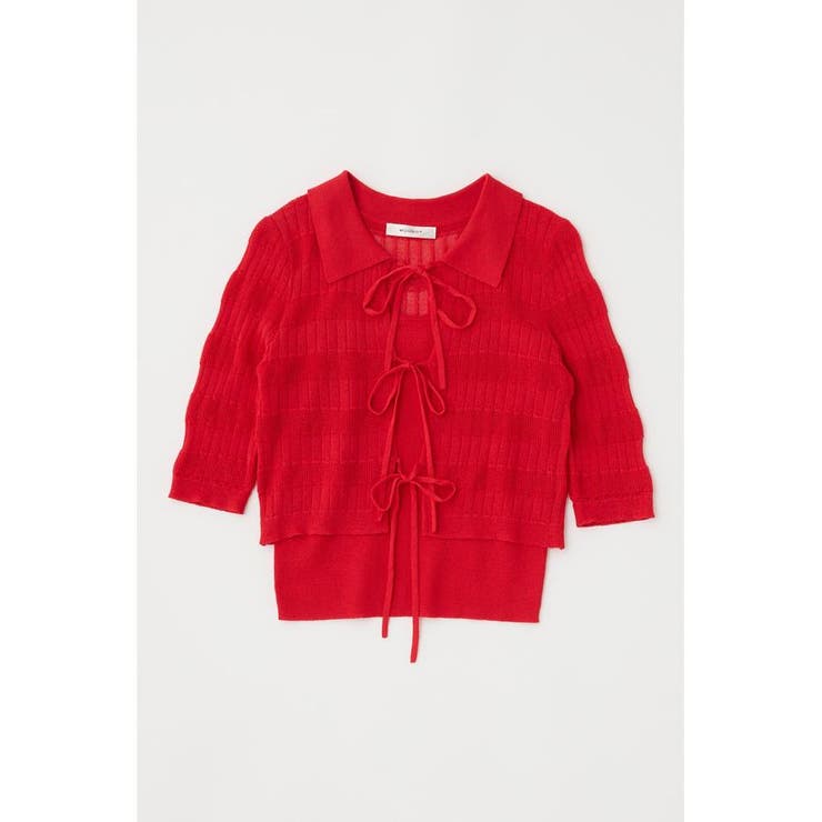KNIT CAMI & RIBBON シャツセット | MOUSSY OUTLET | 詳細画像21 