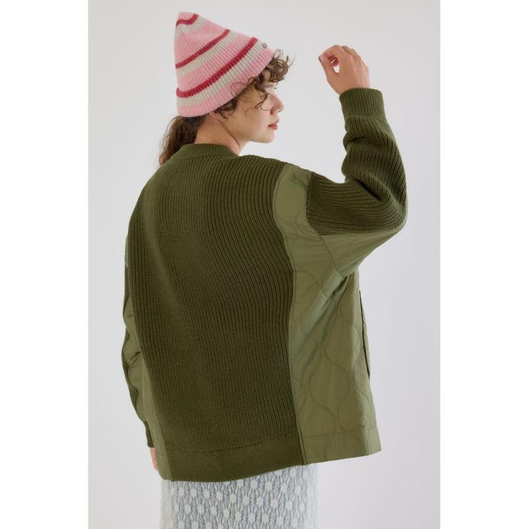 キルトドッキングニットブルゾン | RODEO CROWNS WIDE BOWL | 詳細画像22 