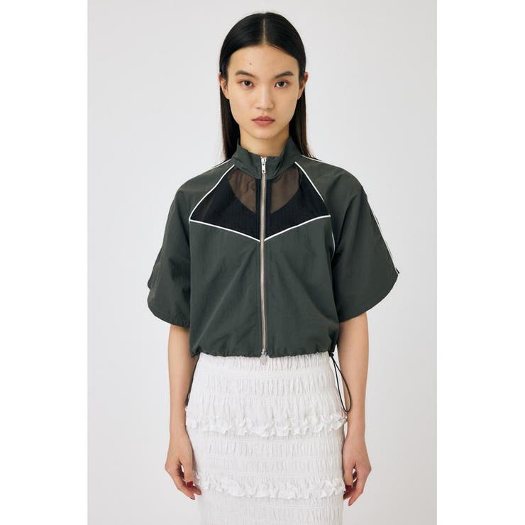 PIPING HALF SLEEVE トラックジャケット | MOUSSY OUTLET | 詳細画像11 