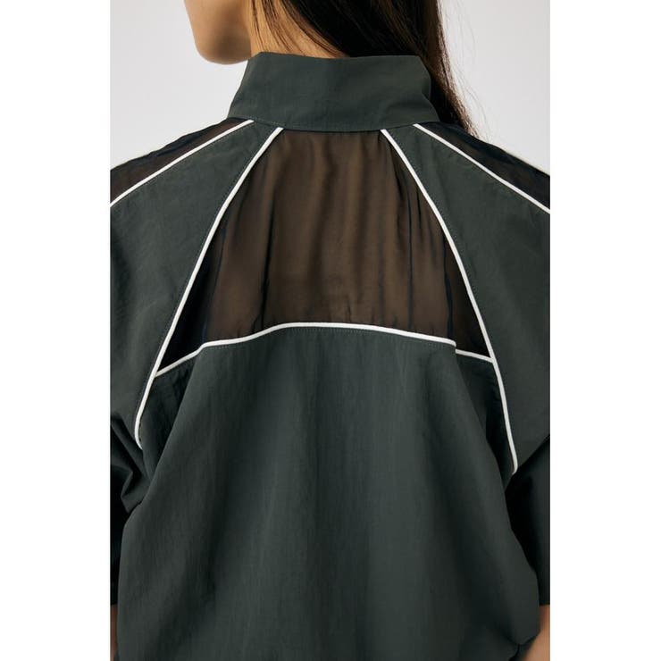 PIPING HALF SLEEVE トラックジャケット | MOUSSY OUTLET | 詳細画像15 