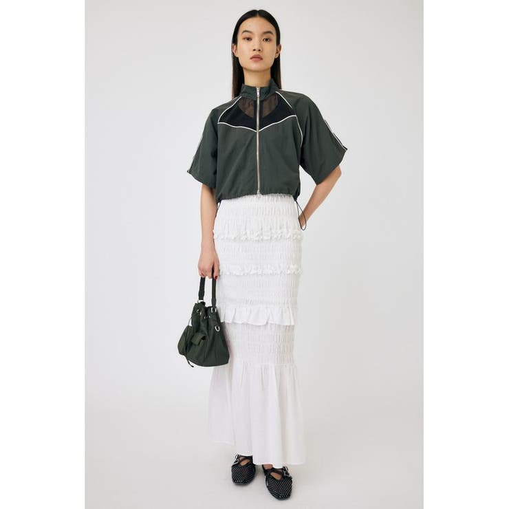 PIPING HALF SLEEVE トラックジャケット | MOUSSY OUTLET | 詳細画像7 