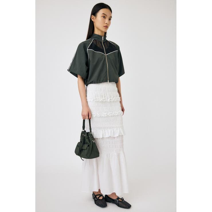PIPING HALF SLEEVE トラックジャケット | MOUSSY OUTLET | 詳細画像8 