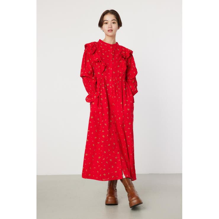 フラワーパターンフリルワンピース | RODEO CROWNS WIDE BOWL | 詳細画像15 