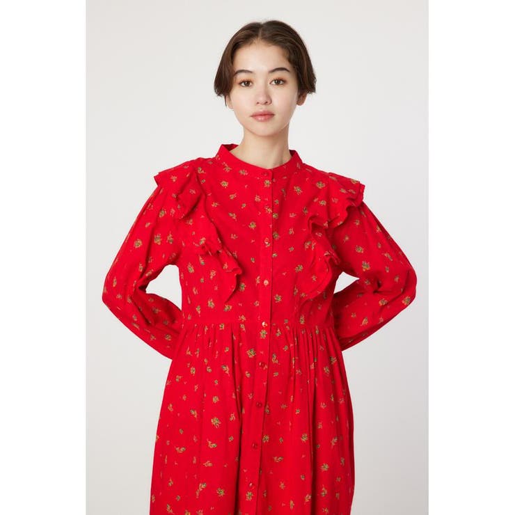 フラワーパターンフリルワンピース | RODEO CROWNS WIDE BOWL | 詳細画像18 