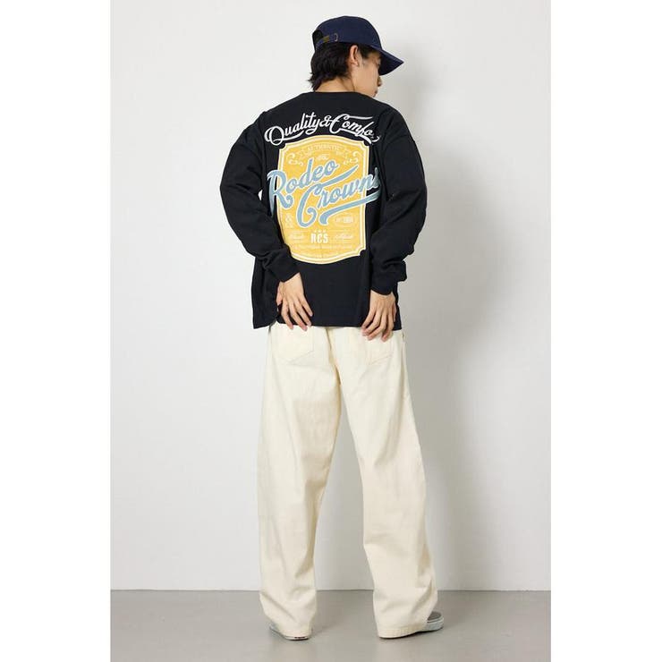シールドロゴロングスリーブTシャツ | RODEO CROWNS WIDE BOWL | 詳細画像14 