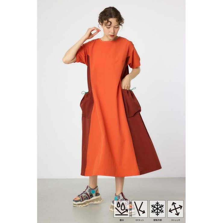 W/Rドッキングバルーンワンピース | RODEO CROWNS WIDE BOWL | 詳細画像14 