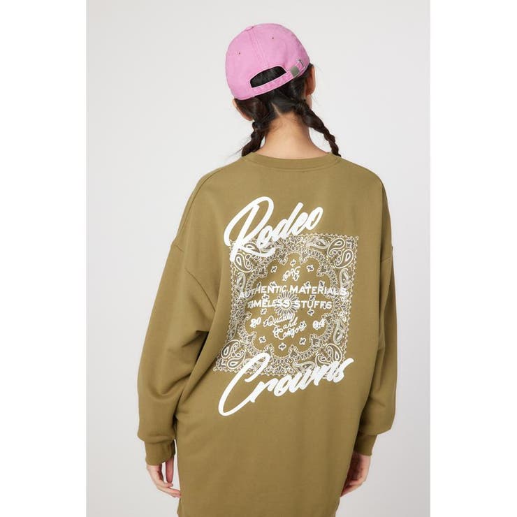 ペイズリーロゴスウェットワンピース | RODEO CROWNS WIDE BOWL | 詳細画像15 