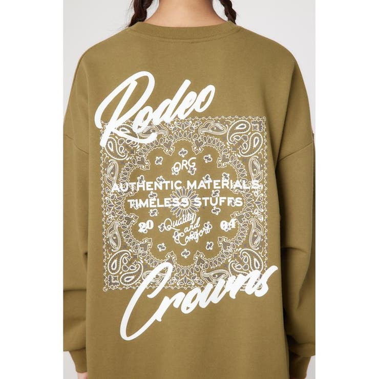 ペイズリーロゴスウェットワンピース | RODEO CROWNS WIDE BOWL | 詳細画像23 