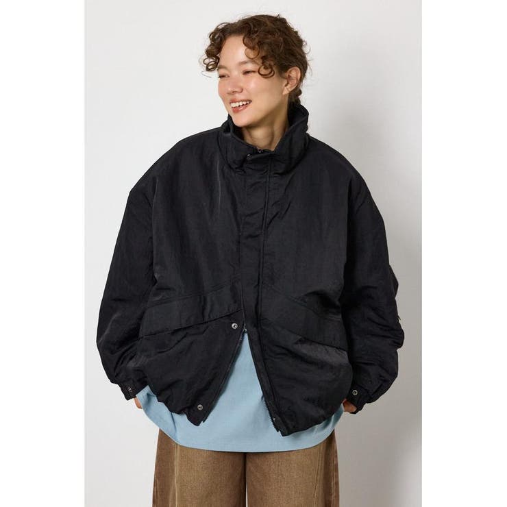BLK | LEVEL5 STAND NECK ブルゾン | RODEO CROWNS WIDE BOWL