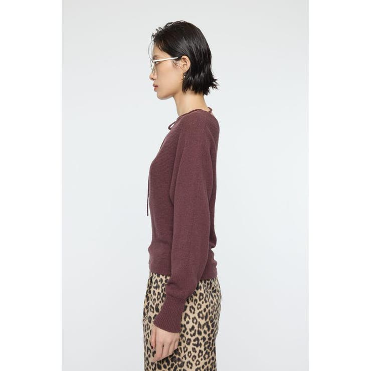 ONE SHOULDER ニットトップス | MOUSSY OUTLET | 詳細画像21 