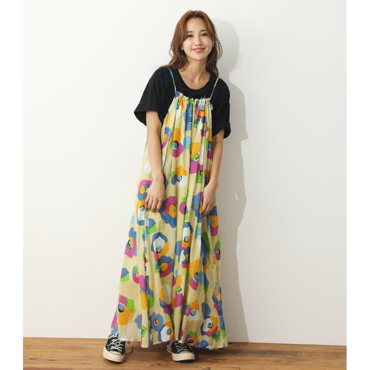 Big Flowerマキシワンピース 品番 Bjlw Rodeo Crowns Wide Bowl ロデオクラウンズ ワイドボウル のレディースファッション通販 Shoplist ショップリスト