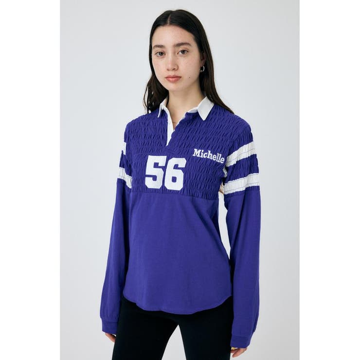 SHIRRING RUGBY シャツ | MOUSSY OUTLET | 詳細画像22 