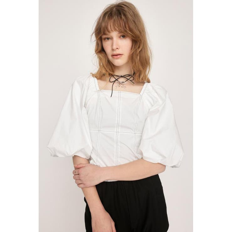 BALLOON SLEEVE 2WAY ブラウス | SLY OUTLET | 詳細画像2 
