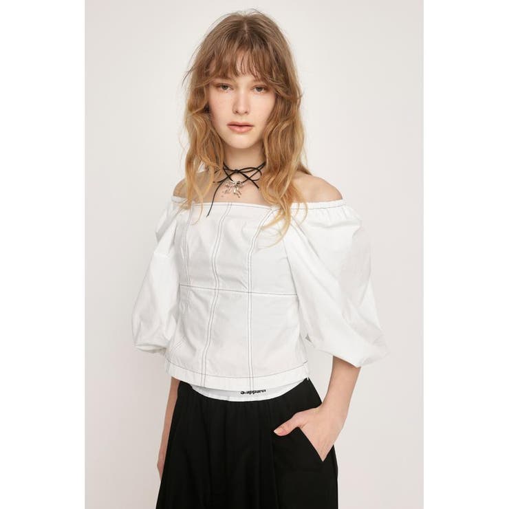 BALLOON SLEEVE 2WAY ブラウス | SLY OUTLET | 詳細画像7 
