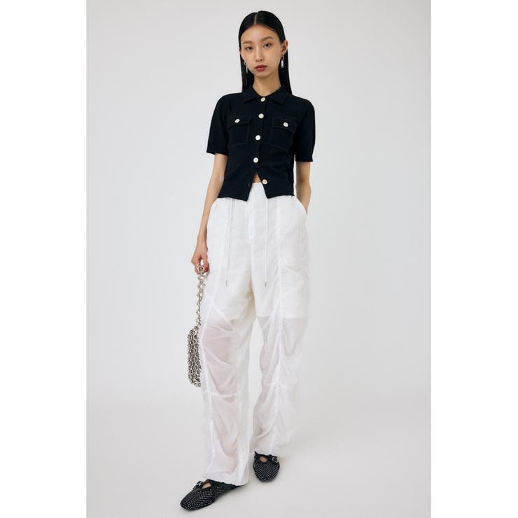 OVERLOCK POCKET ニットシャツ | MOUSSY OUTLET | 詳細画像1 