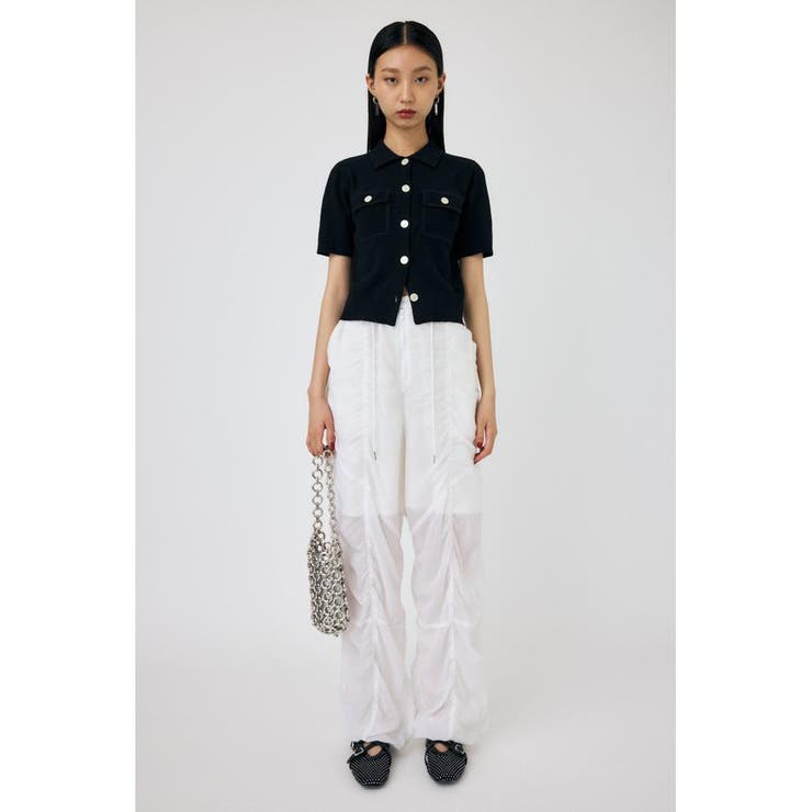OVERLOCK POCKET ニットシャツ | MOUSSY OUTLET | 詳細画像3 
