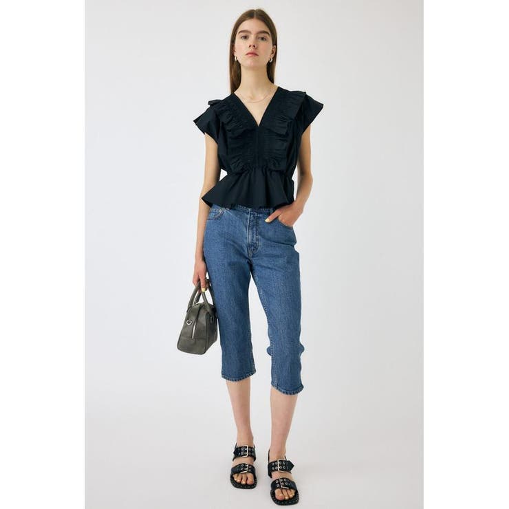HEM SLIT カプリ | MOUSSY OUTLET | 詳細画像2 