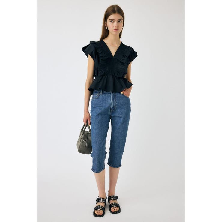 HEM SLIT カプリ | MOUSSY OUTLET | 詳細画像3 