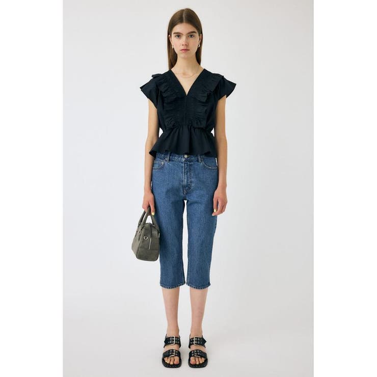 HEM SLIT カプリ | MOUSSY OUTLET | 詳細画像4 