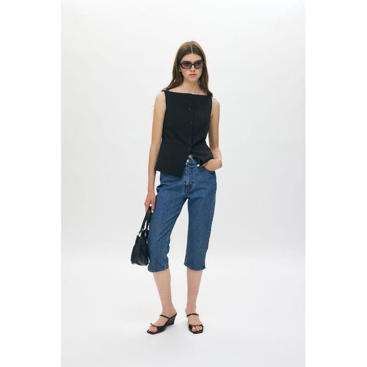 HEM SLIT カプリ | MOUSSY OUTLET | 詳細画像8 