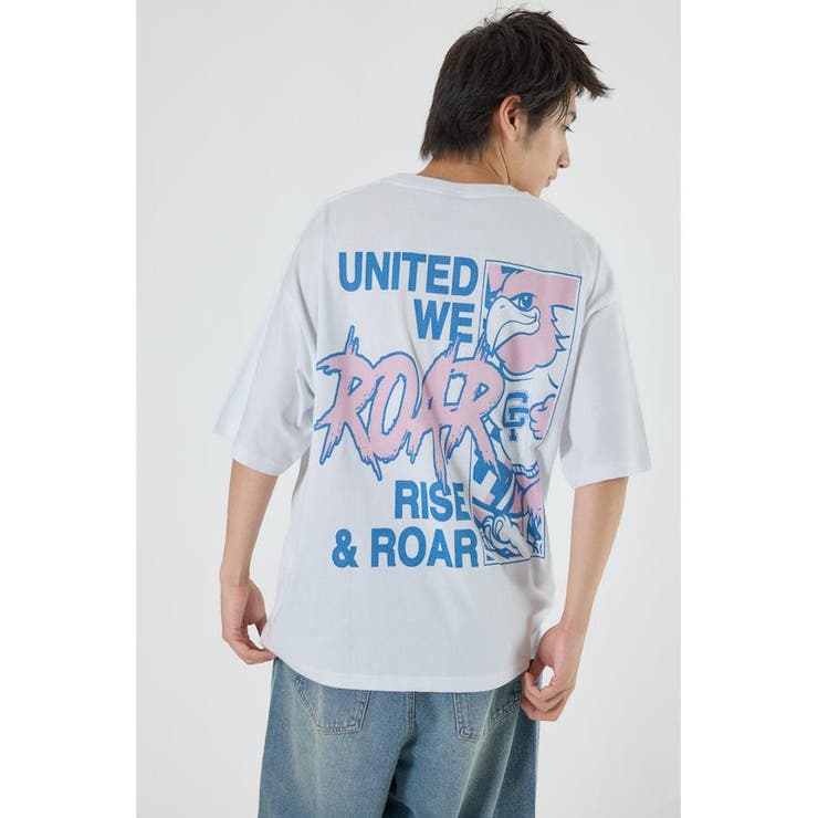 WHT | ROAR Tシャツ | RODEO CROWNS WIDE BOWL