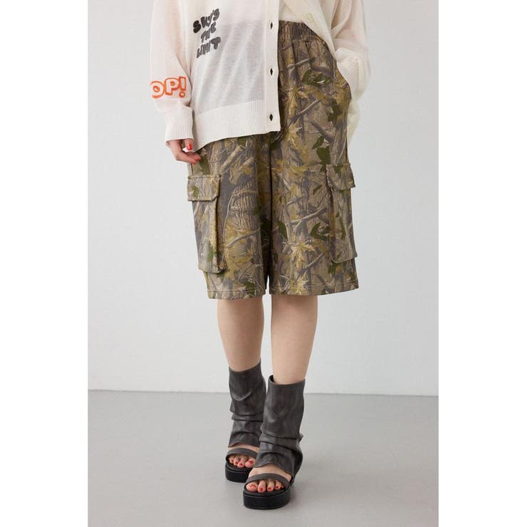 SHARE DRY PTTERN スウェットカーゴショートパンツ | RODEO CROWNS WIDE BOWL | 詳細画像15 