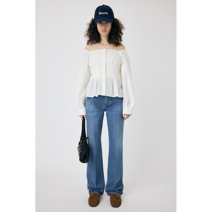 OFF SHOULDER シャツ | MOUSSY OUTLET | 詳細画像4 