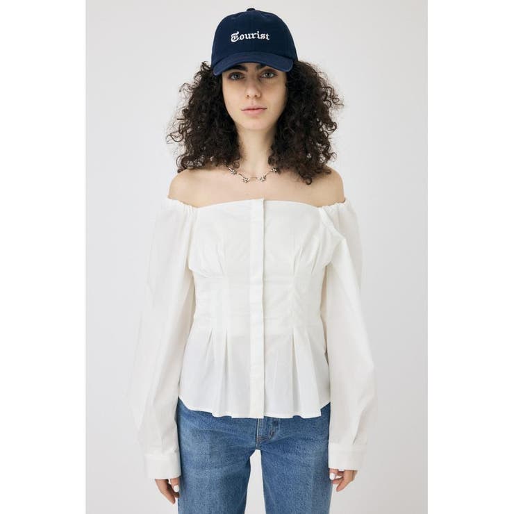 OFF SHOULDER シャツ | MOUSSY OUTLET | 詳細画像6 