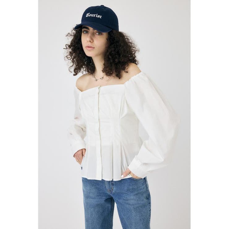 OFF SHOULDER シャツ | MOUSSY OUTLET | 詳細画像1 