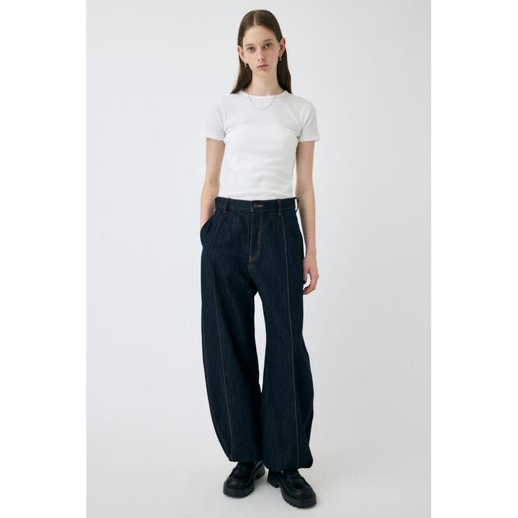 PIN TUCK COCOON STRAIGHT | MOUSSY OUTLET | 詳細画像21 