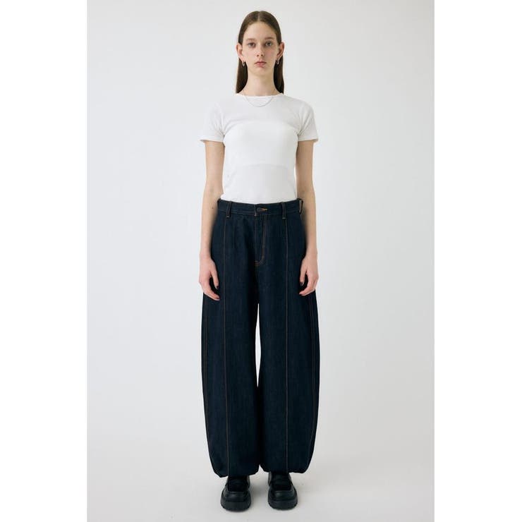 PIN TUCK COCOON STRAIGHT | MOUSSY OUTLET | 詳細画像22 