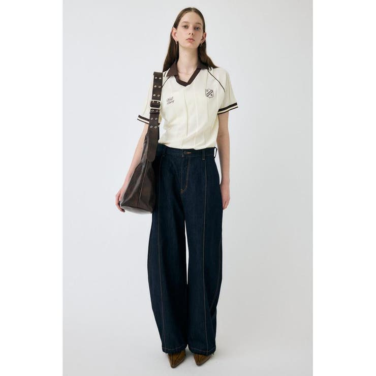 PIN TUCK COCOON STRAIGHT | MOUSSY OUTLET | 詳細画像27 