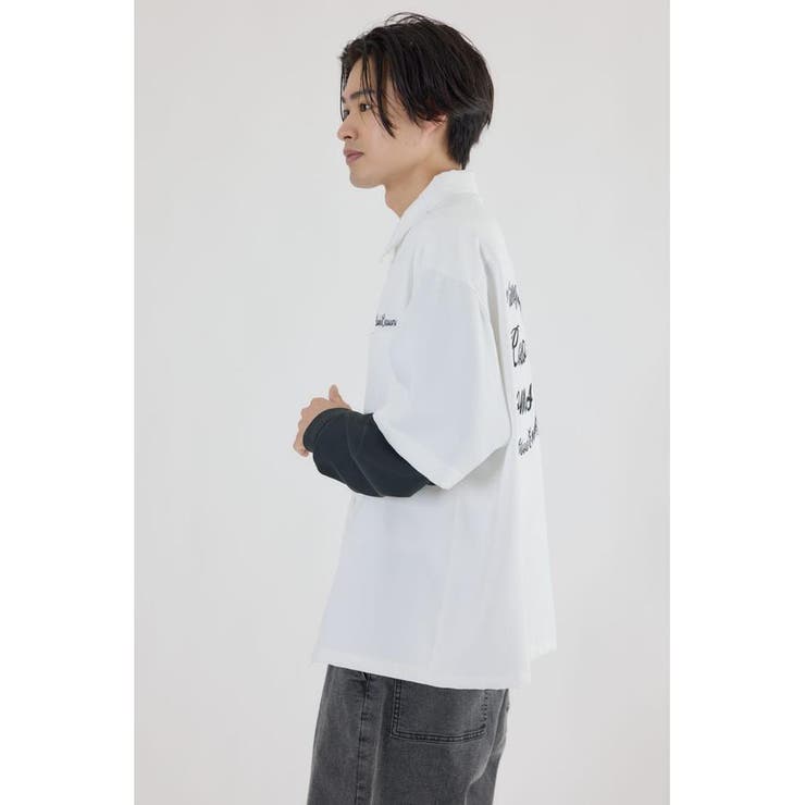 バックロゴレイヤードシャツ | RODEO CROWNS WIDE BOWL | 詳細画像3 