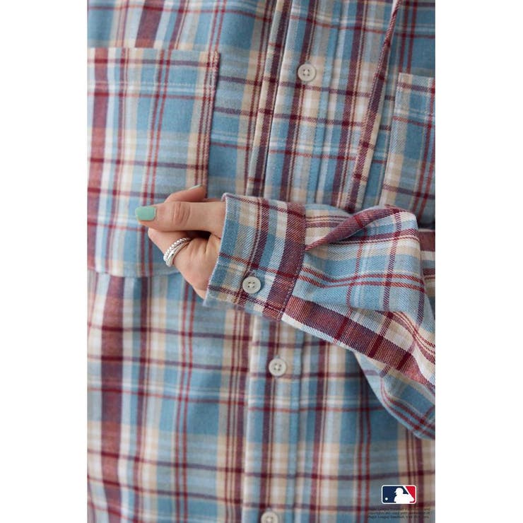 (MLB)フードチェックシャツ | RODEO CROWNS WIDE BOWL | 詳細画像27 
