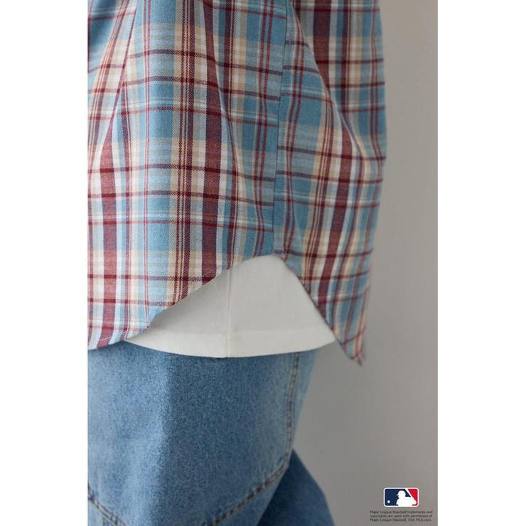 (MLB)フードチェックシャツ | RODEO CROWNS WIDE BOWL | 詳細画像28 