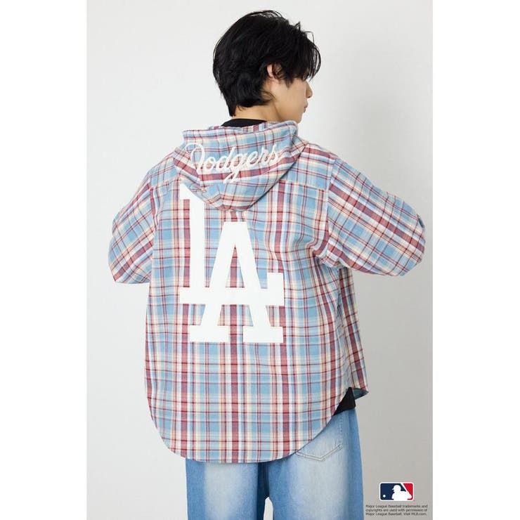 (MLB)フードチェックシャツ | RODEO CROWNS WIDE BOWL | 詳細画像32 