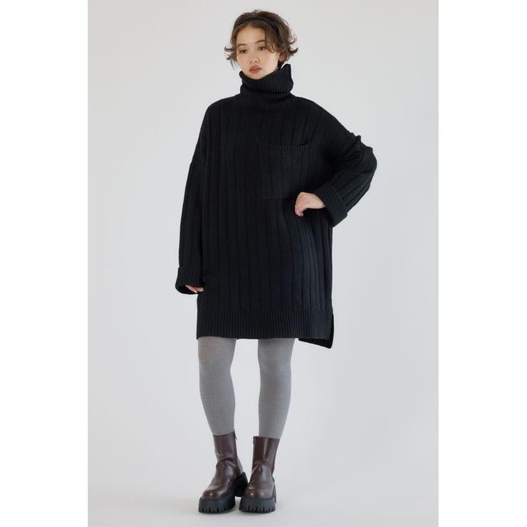 ビッグポケットニットワンピース | RODEO CROWNS WIDE BOWL | 詳細画像12 