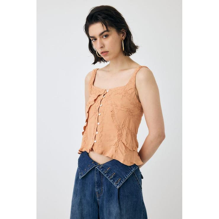 BUTTON UP SMOCKING キャミ | MOUSSY OUTLET | 詳細画像15 