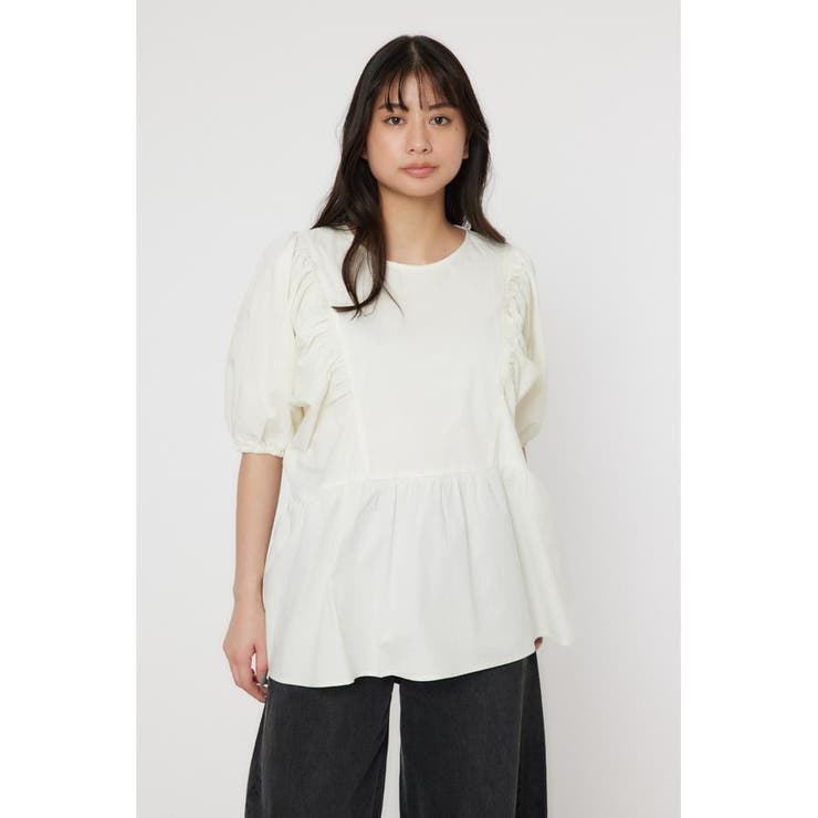 袖ボリュームペプラムトップス | RODEO CROWNS WIDE BOWL | 詳細画像1 