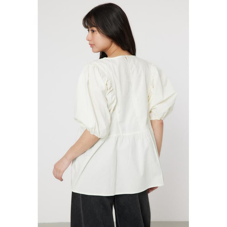 袖ボリュームペプラムトップス | RODEO CROWNS WIDE BOWL | 詳細画像4 