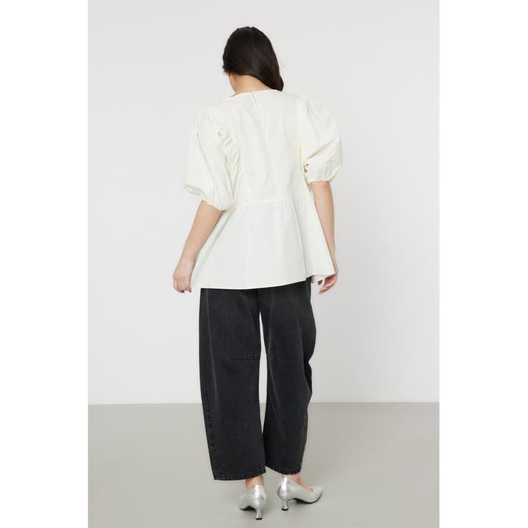 袖ボリュームペプラムトップス | RODEO CROWNS WIDE BOWL | 詳細画像6 