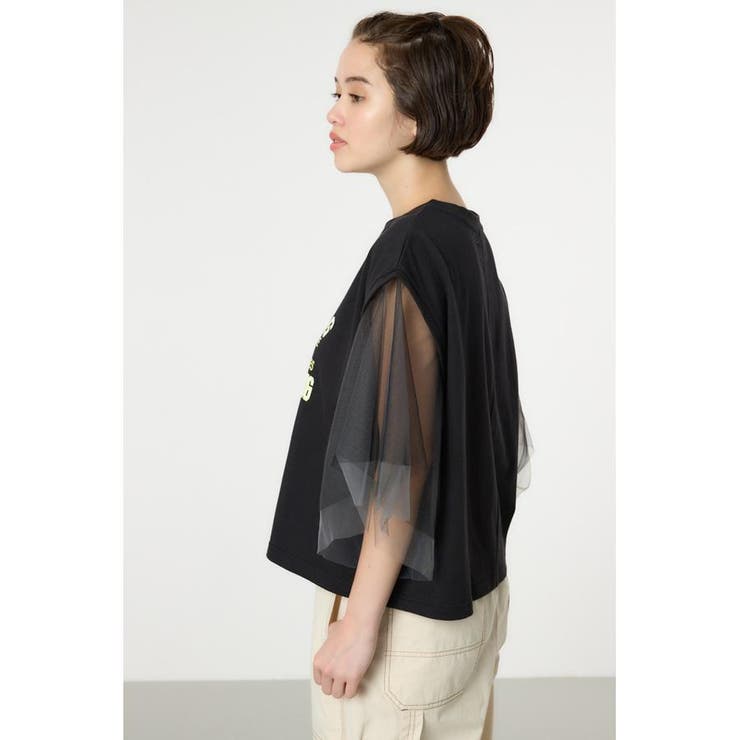 チュールスリーブカレッジTシャツ | RODEO CROWNS WIDE BOWL | 詳細画像18 