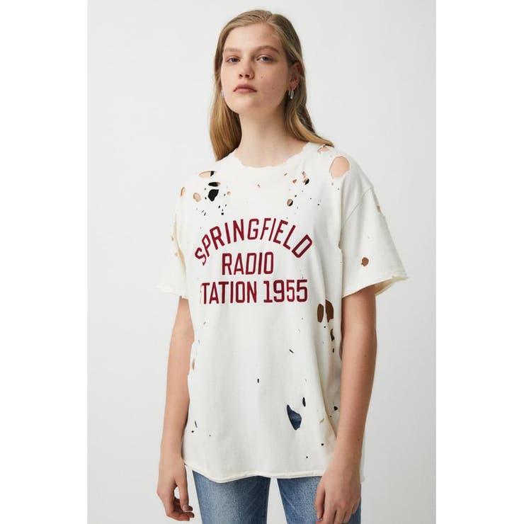 WORN OUT Tシャツ | MOUSSY OUTLET | 詳細画像2 
